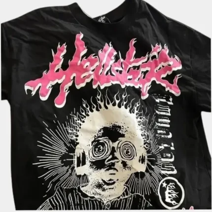 Black And Pink Hellstar Shirt Order Now