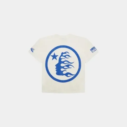 Blue And White Hellstar Shirt-1