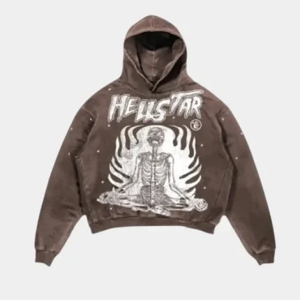 Brown Hellstar Hoodie