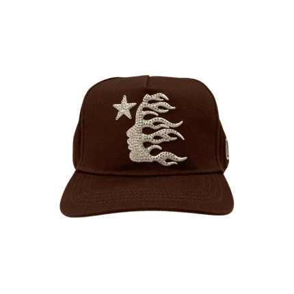 Hellstar Brown Snapback Hat Shop Now