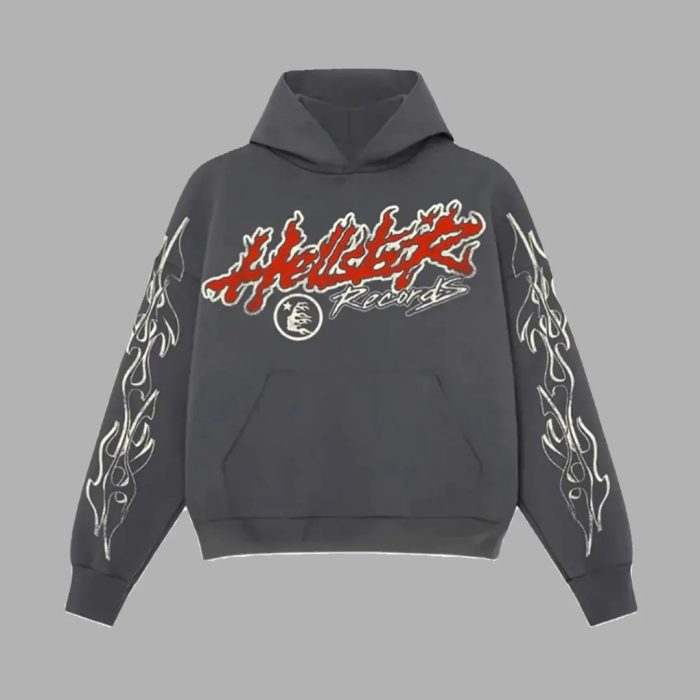 Hellstar Gray Hoodie Buy Now