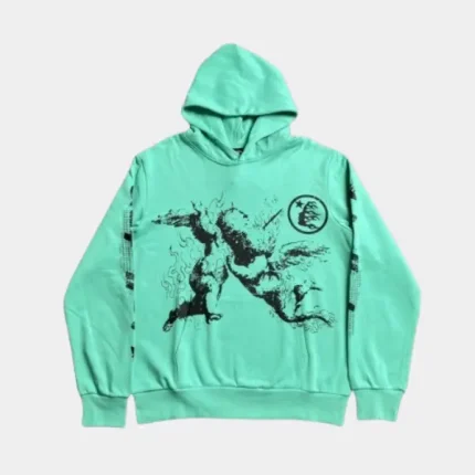 Hellstar Green Hoodie