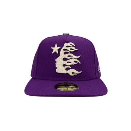 Hellstar Hat Purple Fitted Shop Now