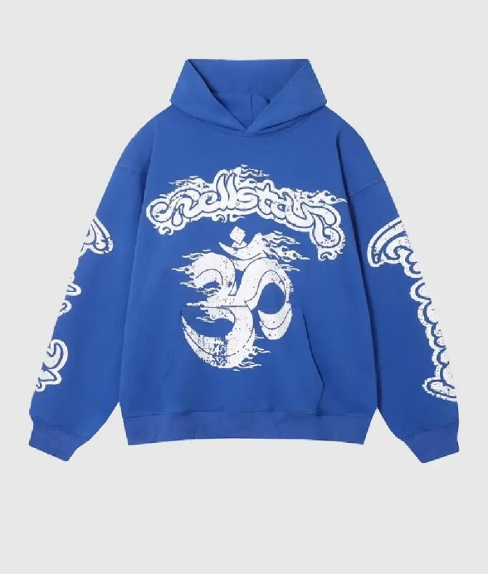 Hellstar Hoodie Blue