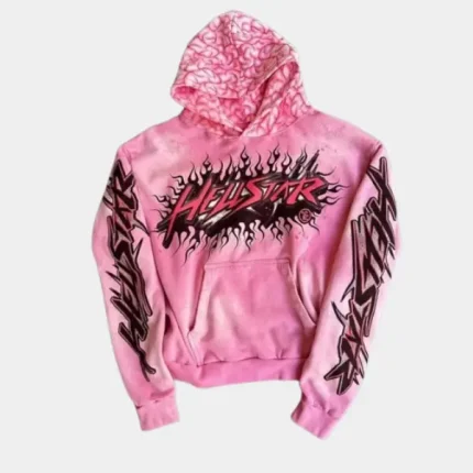 Hellstar Hoodie Pink