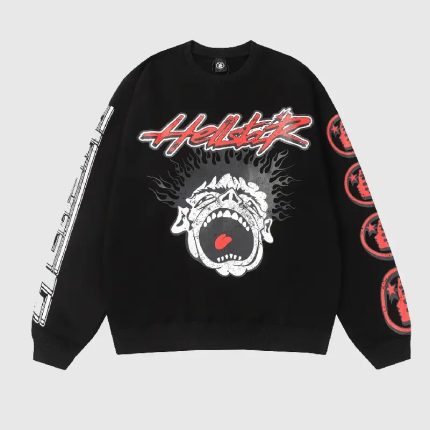 Hellstar Studios Records Sweater Black Buy Now