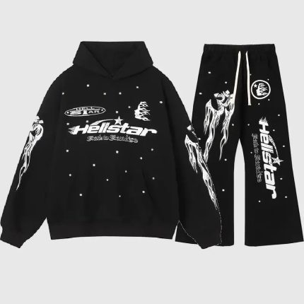 Hellstar Studios Records Tracksuit Black Shop Nw