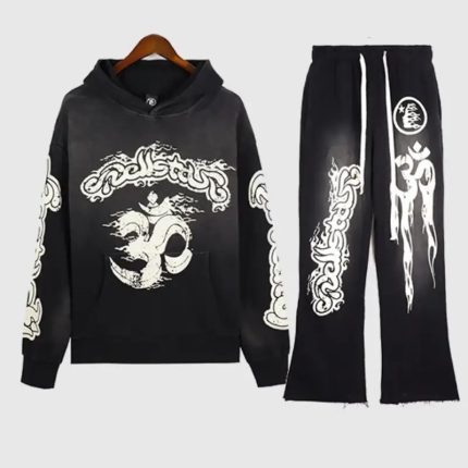 Hellstar Studios Records Yoga Tracksuit Black Shop Now