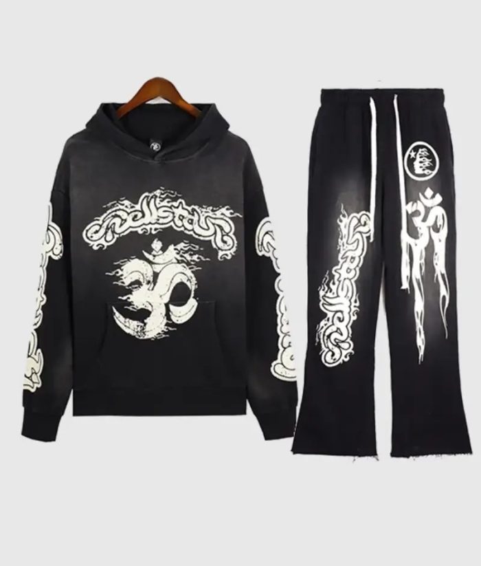 Hellstar Studios Records Yoga Tracksuit Black Shop Now