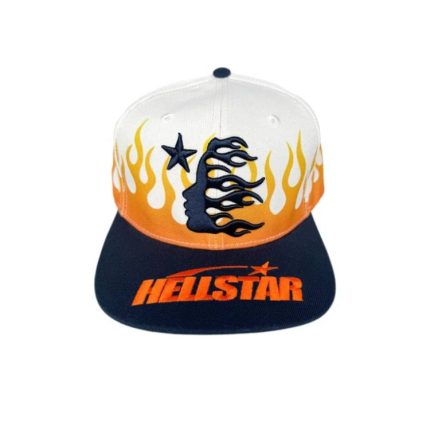 Hellstar Hat CreamNavy Shop Now