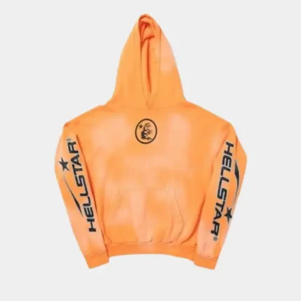 Orange Hellstar Hoodie