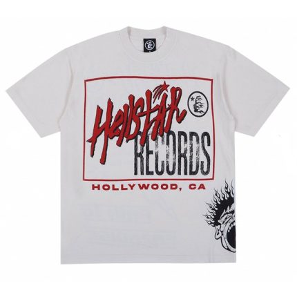 White And Red Hellstar Shirt Shop Now