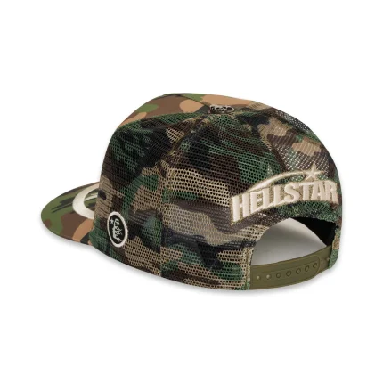 Hellstar Big Logo Trucker Snapback Hat - Multi