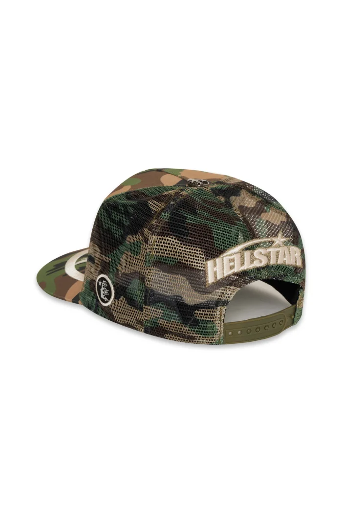 Hellstar Big Logo Trucker Snapback Hat - Multi