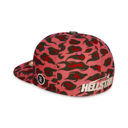 Hellstar Cheetah Print Hat Fitted - Red Shop Now