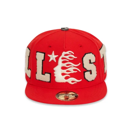 Hellstar Og Patch Fitted - Red Shop Now