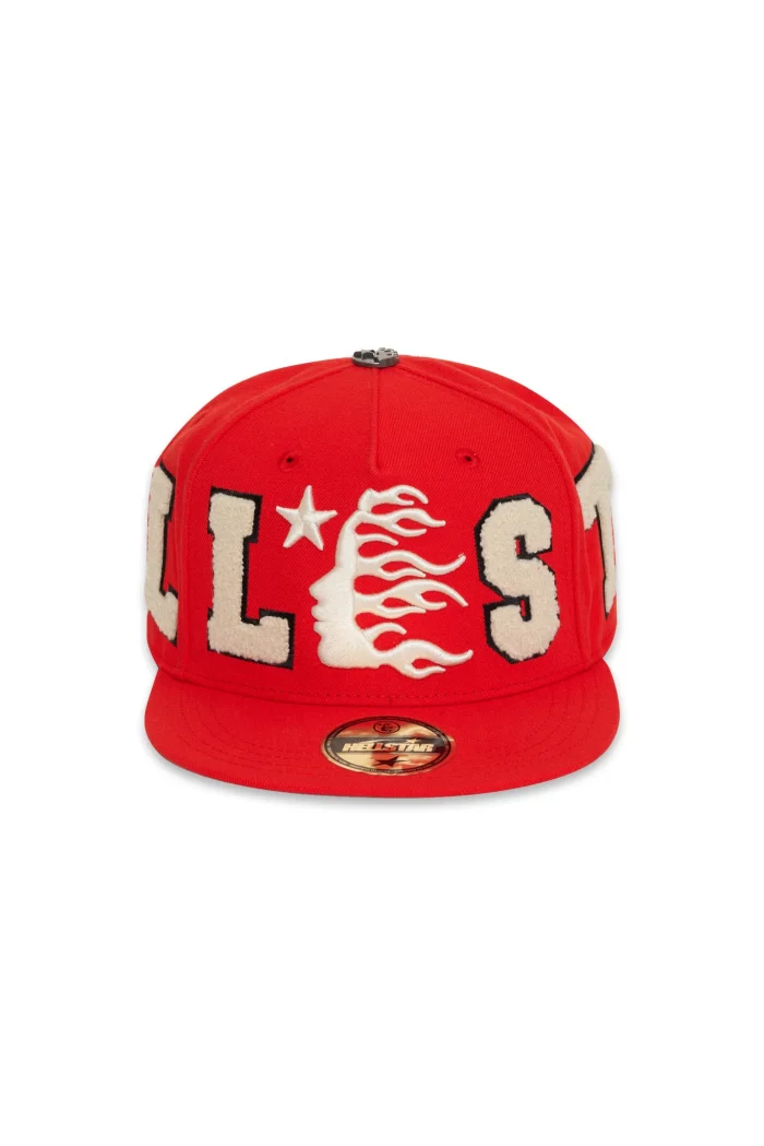 Hellstar Og Patch Fitted - Red Shop Now