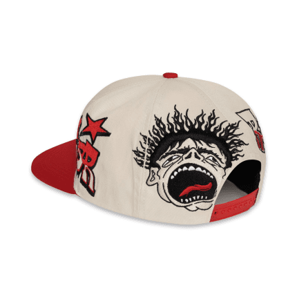 Hellstar Records Hat Red Logo