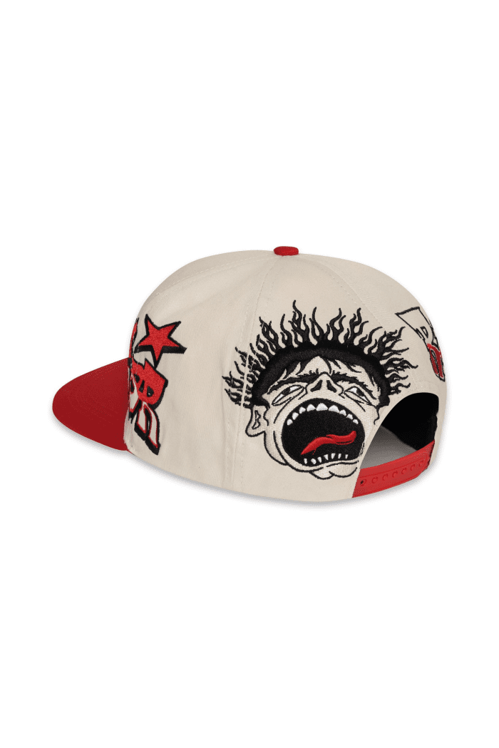 Hellstar Records Hat Red Logo