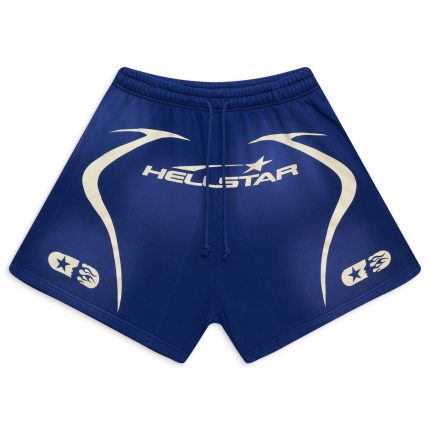 Warm Up Hellstar Shorts - Blue Best Shop