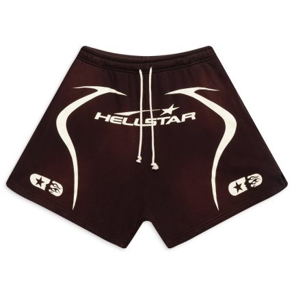 Warm Up Hellstar Shorts - Dark Brown Shop Now