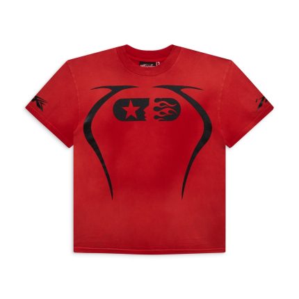 Warm Up Hellstar T-Shirt - Red Shop Now