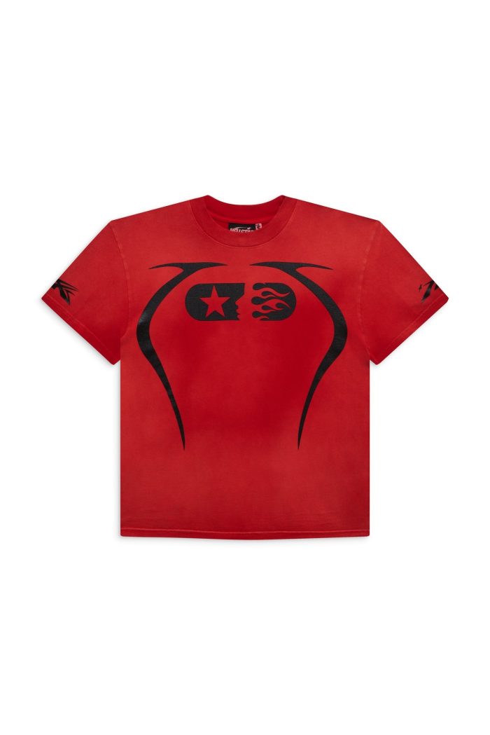 Warm Up Hellstar T-Shirt - Red Shop Now