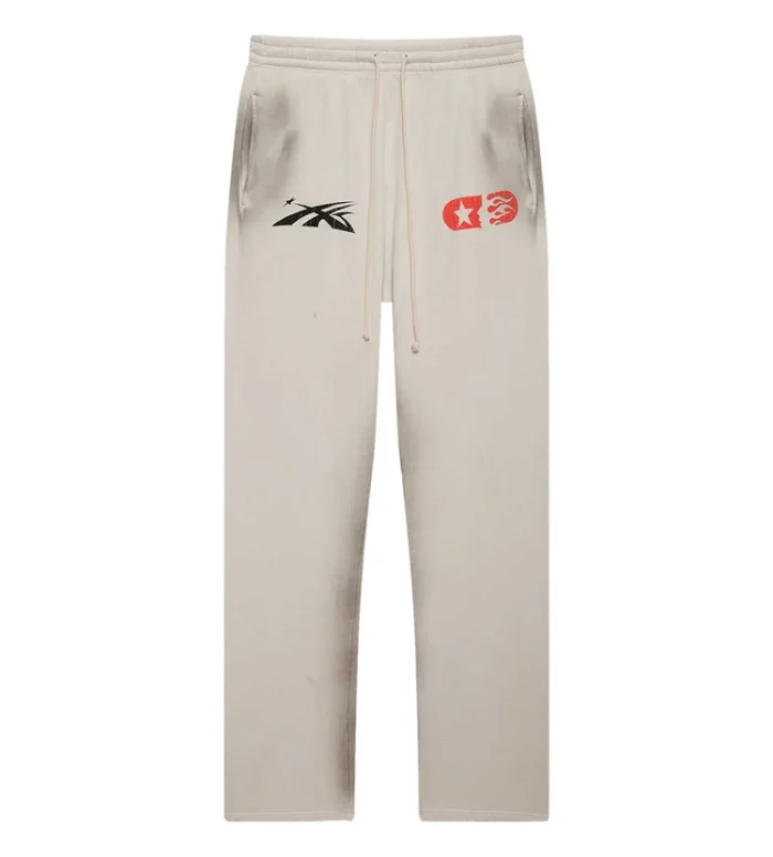 Hellstar Sports Beat Us Sweatpants White Best Sale