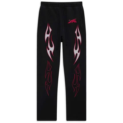 Hellstar Sports Future Flame Sweatpants Black Shop now