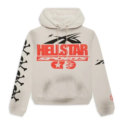 Hellstar Sports Hoodie White Best Price