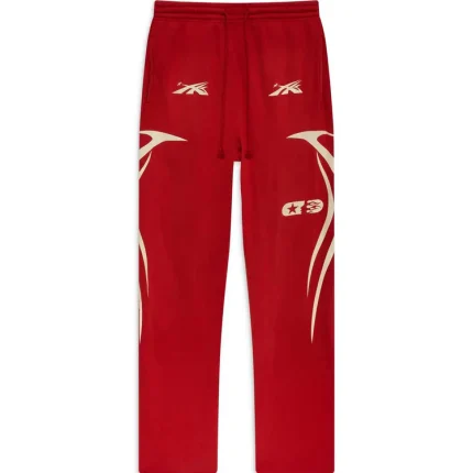 Hellstar Sports Sweatpants Red Shop Now