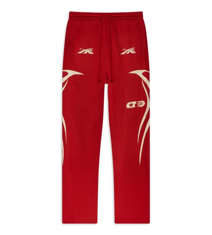 Hellstar Sports Sweatpants Red Shop Now