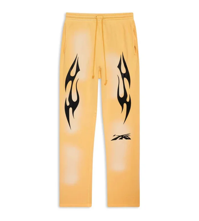 Hellstar Sports Sweatpants Yellow Buy Now