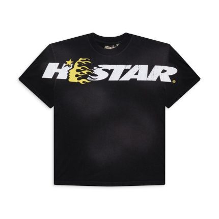 Hellstar Studios Cartoon Logo T-Shirt Black Shop Now