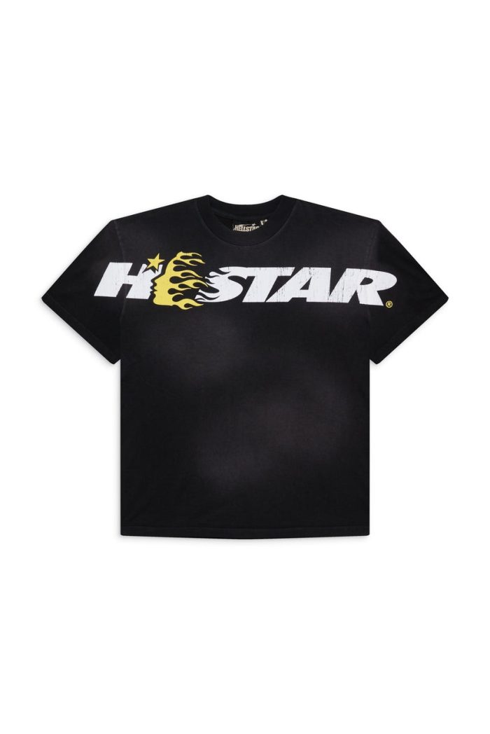 Hellstar Studios Cartoon Logo T-Shirt Black Shop Now