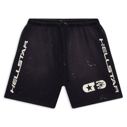 Hellstar Studios Black Shorts Best sale