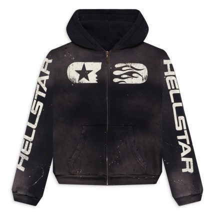 Hellstar Studios Zip Hoodie Best sale