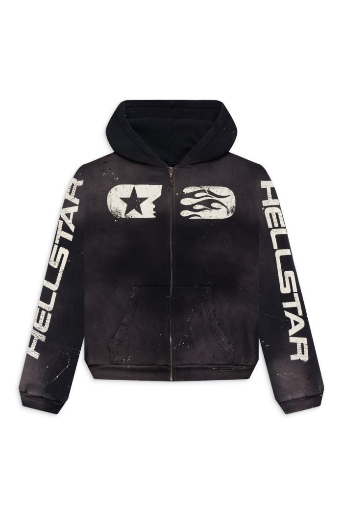 Hellstar Studios Zip Hoodie Best sale