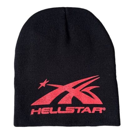 HELLSTAR BEANIE RED LOGO