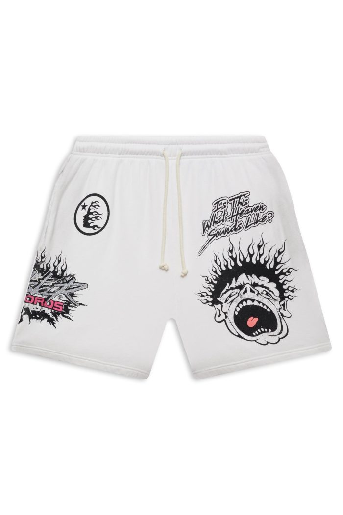 Hellstar Records Shorts White