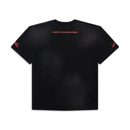 Hellstar Red Logo Thorn T-Shirt-1