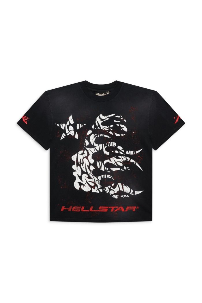 Hellstar Red Logo Thorn T-Shirt