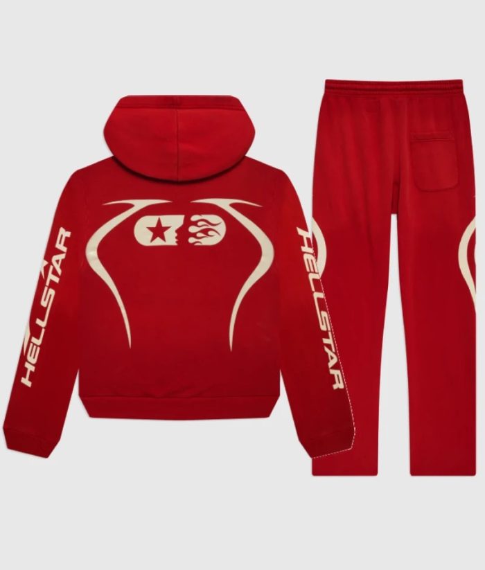 Hellstar Sports Tracksuit Jet Red-1