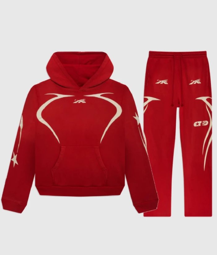 Hellstar Sports Tracksuit Jet Red