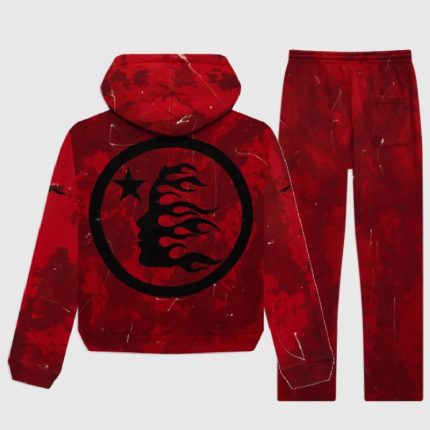 Hellstar Sports Red Tracksuit-1