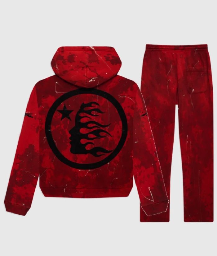 Hellstar Sports Red Tracksuit-1